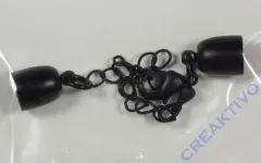 Pracht Verschluss 6mm scharz matt