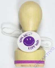 Stempel Kopf hoch