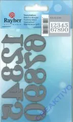 Stanzschablone Zahlen