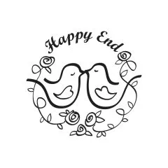 Butterer Stempel - Happy End