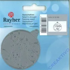 Stanzschablone Frohes Fest