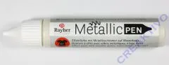 Rayher Metallic Effekt-Pen elfenbein