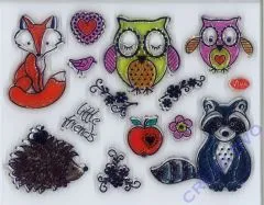 Silikon-Stempel Kleine Freunde