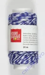 Dekoschnur dunkelblau 20m
