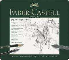Set PITT Graphite medium Metalletui