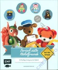 Tierisch s��e H�kelfreunde - bei der Arbeit