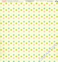 Scrapbooking-Papier Authentique Springtime - Four