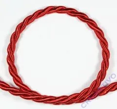 Dekokordel 6mm Meterware rot