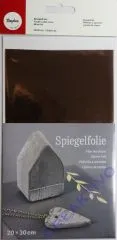 Spiegelfolie Decor-Metallic-Folie messing