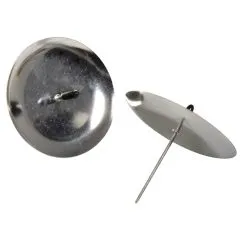 Adventskranz-Kerzenhalter 8cm silber