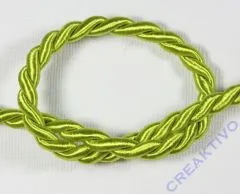 Dekokordel 6mm Meterware hellgr�n