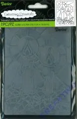 Darice Prgeschablone Mosaic Candle