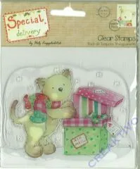 Clear Stamp Special delivery - Prrrresents...