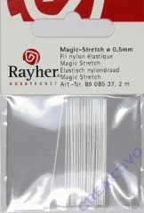 Rayher Magic-Stretch 0,5mm kristall 2m