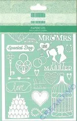 Papercuts Stanzteile Hochzeit (Restbestand)