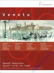 Hahnem�hle Aquarellblock Veneto 30x40cm 325g/qm 12 Blatt