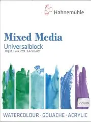 Hahnem�hle Universalblock Mixed Media 24x32cm