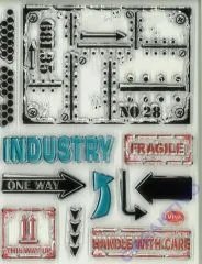 Silikon-Stempel Industrial Style