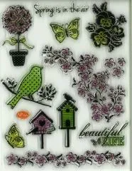 Silikon-Stempel Fr�hling