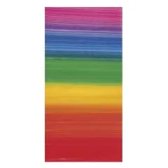 Wachsfolie-Regenbogen regenbogen Querstreifen
