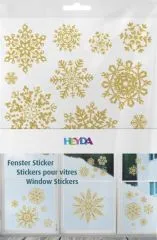 Fenster Sticker Stern gold