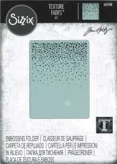 Texture Fades Embossing Folder - Snowfall/Speckles by Tim Holtz