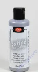Satin Matt-Glas silber
