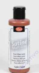 Satin� Matt-Glas kupfer