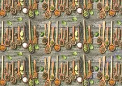 Motiv-Fotokarton 300g/qm 49,5x68cm Gew�rze