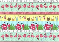 Fotokarton Flamingo Motiv 1