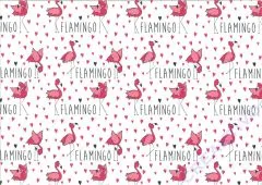 Fotokarton Flamingo Motiv 2