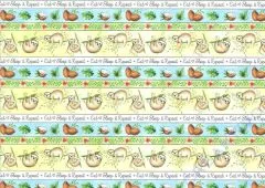 Fotokarton Faultier Motiv 1