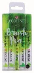 Talens Ecoline Brushpen 5er-Set Gr�n