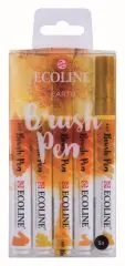 Talens Ecoline Brushpen 5er-Set Erde