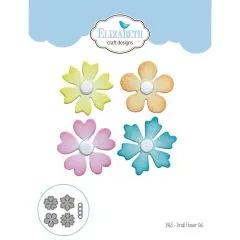 Elizabeth Craft Metal Die - Small Flower Set