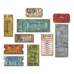 Sizzix Thinlits Die Set 6PK - Ticket Booth