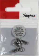 Rayher Verschluss 2mm Edelstahl