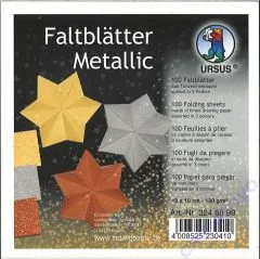 Faltbltter metallic 10cm x 10cm