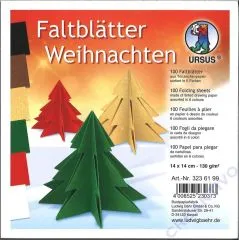 Faltbl�tter Weihnachten 14cm x 14cm