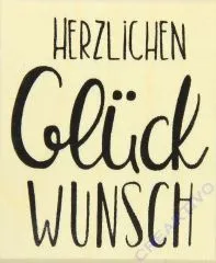 Stempel Herzlichen Gl�ckwunsch