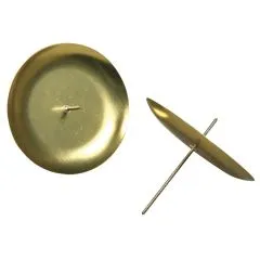 Adventskranz-Kerzenhalter 8cm gold