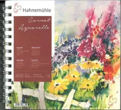 Hahnem�hle Akademie Aquarellblock mit Spiralbindung 19cm x 20cm