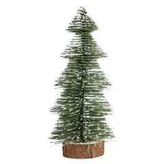 Deko-Tannenbaum beschneit, 25cm, gr�n (Restbestand)