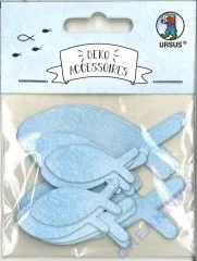 Deko-Accessoires Fische hellblau
