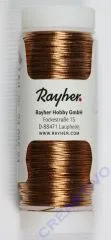Rayher Schmuck-H�keldraht kupfer 50m 0,3mm