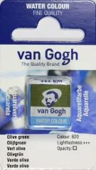 Van Gogh Aquarell N�pfchen olivgr�n