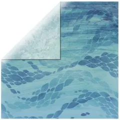 Scrapbooking Papier Deep Sea - Deep Blue
