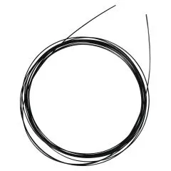 Nylon coated Schmuckdraht, 0,4mm � schwarz