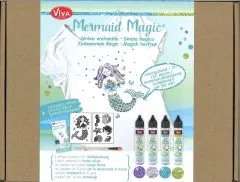 Mermaid Magic - 8-teiliges Komplettset zur Textilgstaltung