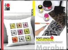 Soft Linol Textil Print & Colouring